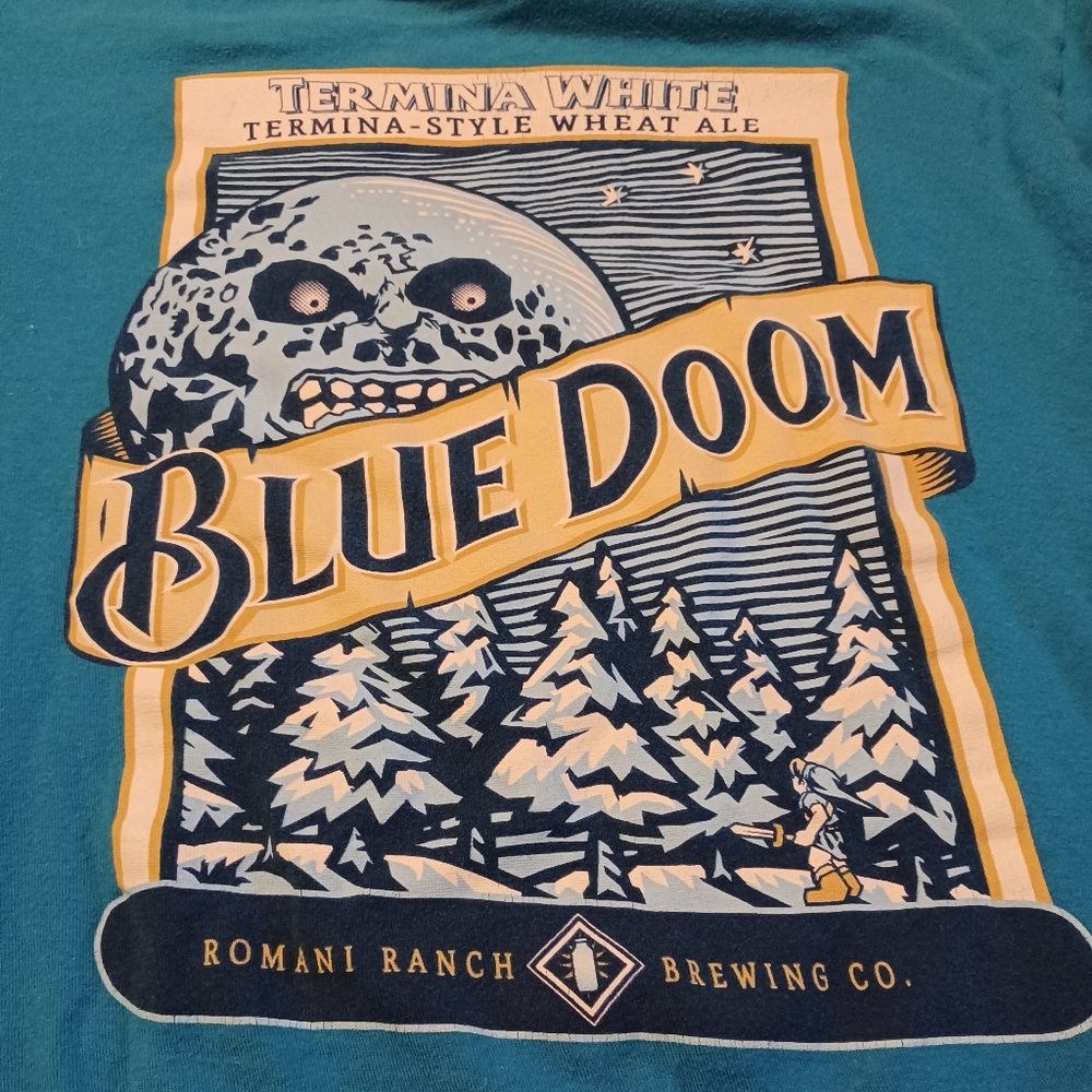 Zelda Blue Doom t-shirt